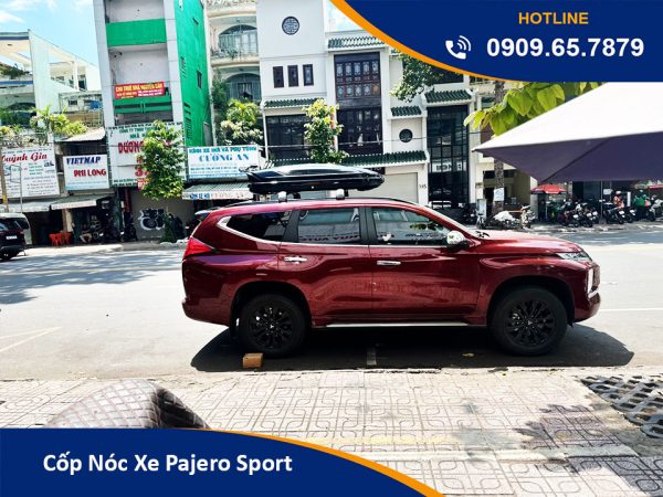 Cốp nóc xe Pajero Sport 2024