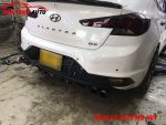 Độ bầu pô nổ on/off Akrapovic xe Elantra