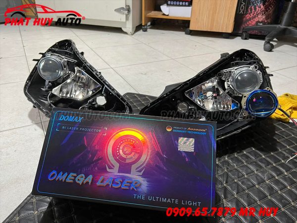 Độ Bi Laser Omega cho Santafe 2014