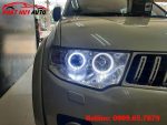 Độ Bi Led Wolf Light xe Mitsubishi Pajero 2016