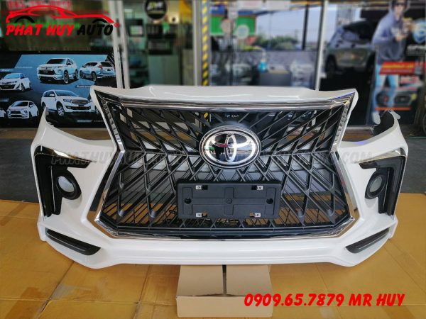 Độ cản trước Fortuner 2015 Style Lexus