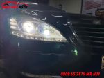 Độ Đèn Bi Laser Jaguar cho Mercedes S500