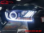 Độ đèn Bi Led Wolf Light Ford Ranger XL