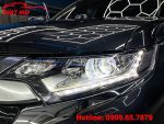 Độ đèn bi xenon xe Outlander