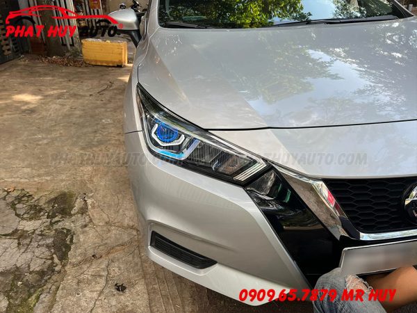 Độ đèn cho Nissan Almera 2022