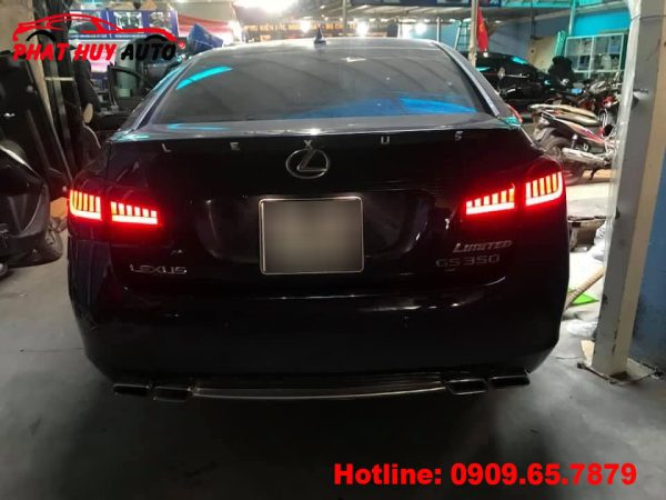 Độ đèn hậu xe Lexus GS350