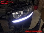 Độ đèn led mí Santafe 2010