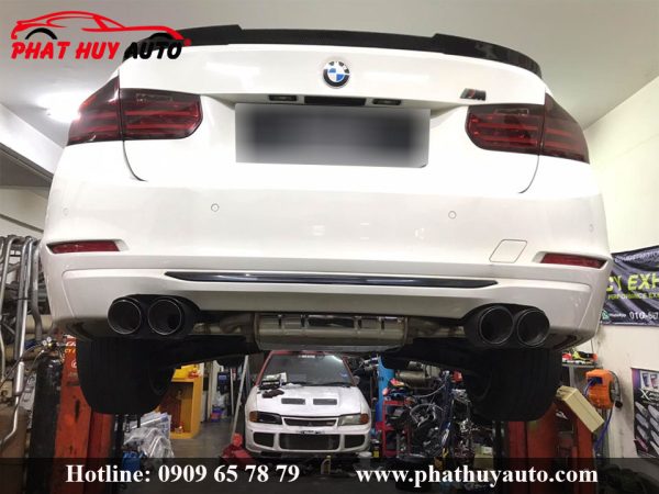 Độ pô on/off xe BMW F30