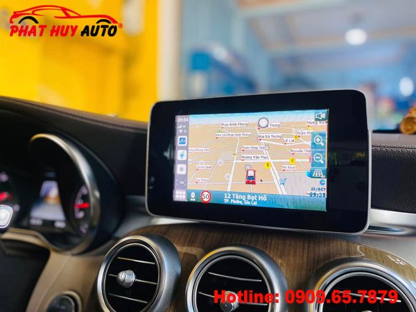 Lắp Android Box Mercedes GLC 250