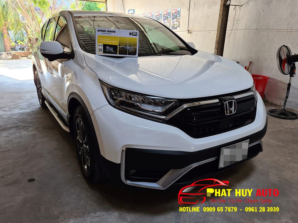 Lắp cảm biến trước Honda CRV