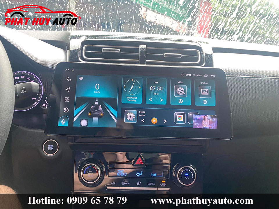 Màn hình Android 12.3 inch xe Creta 2022 - Phát Huy Auto