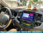 Màn hình android xe Fortuner 2009