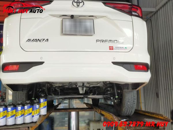 Sơn phủ gầm Toyota Avanza 2022