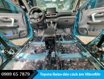 Toyota Raize dán cách âm Vibrofiltr