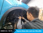 Toyota Raize dán cách âm Vibrofiltr